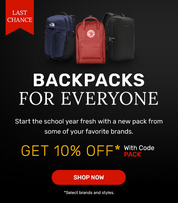 Backpacks | Shop Now