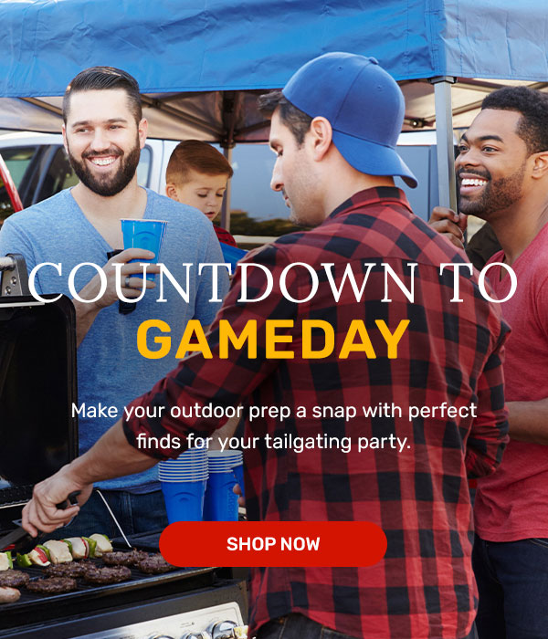 Countdown To Gameday | Shop Now