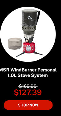 MSR WindBurner Personal | Shop Now