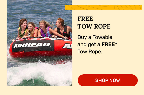 Free Tow Rope | Shop Now