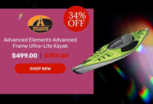 Ultra-Lite Kayak, Lime/Gray