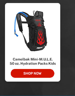 Camelbak Mini-M.U.L.E. 50 oz. Hydration Packs Kids Black/Flames