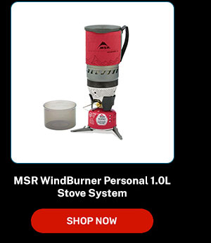 MSR WindBurner Personal 1.0L Stove System Red