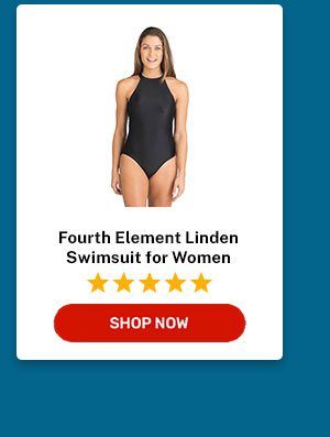 Fourth Element Linden Swimsuit for Women Black XX-Small