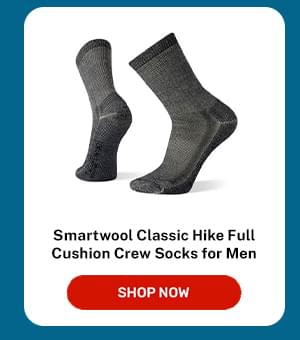 Smartwool Classic Hike Full Cushion Crew Socks for Men