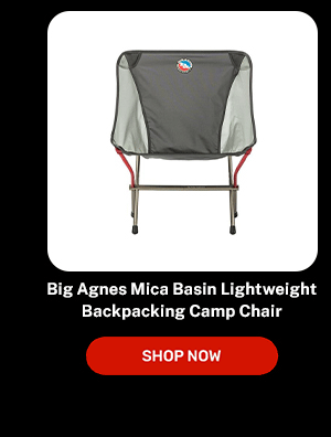 Big Agnes Mica Basin Lightweight Backpacking Camp Chair