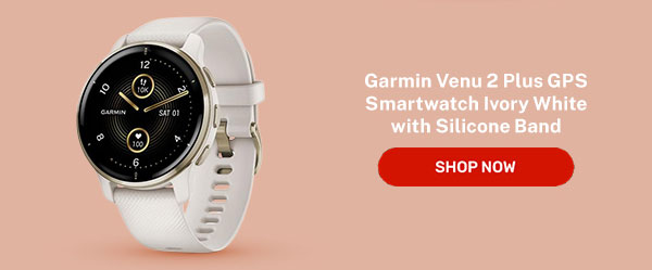 Garmin Venu 2 Plus GPS Smartwatch Ivory 