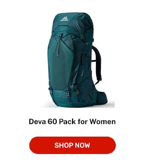 Gregory Deva 60 Pack for Women Medium Emerald Green