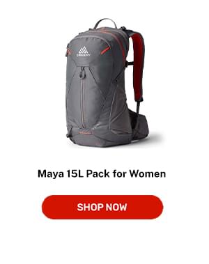 Gregory Maya 15L Pack for Women Sunset Gray