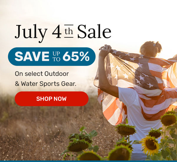 July 4th Sale | Shop Now