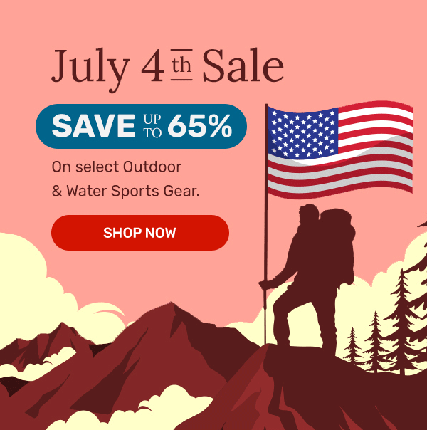 July 4th Sale | Shop Now