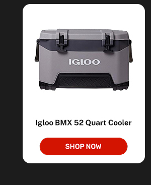 Igloo BMX 52 Quart Cooler Gray/Carbon