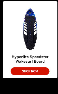 Hyperlite Speedster Wakesurf Board Black