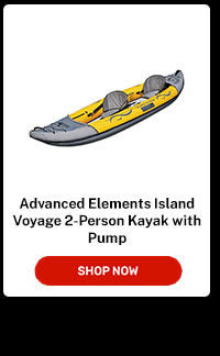 Advanced Elements Island Voyage 2-Person Kayak with Pump