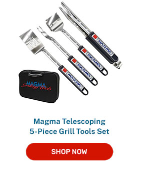 Magma Telescoping 5-Piece Grill Tools Set