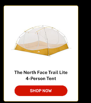 The North Face Trail Lite 4-Person Tent Khaki Stone/Arrowwood Yellow