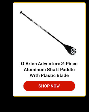 O'Brien Adventure 2-Piece Aluminum Shaft Paddle