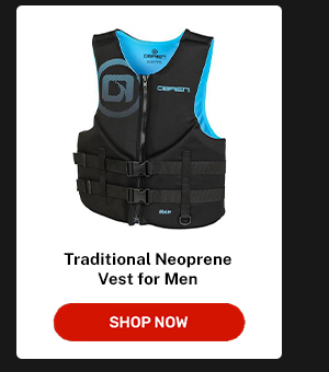 O'Brien Traditional Neoprene Vest for Men