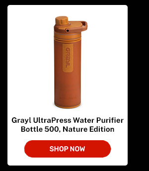 Grayl UltraPress Water Purifier Bottle