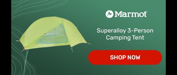 Marmot Superalloy 3-Person Camping Tent