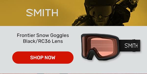 Smith Optics Frontier Snow Goggles Black