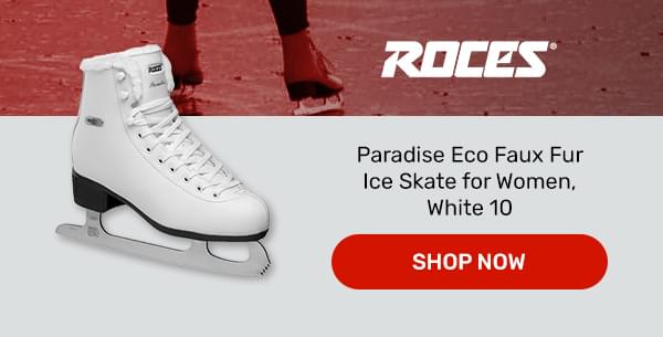 Roces Paradise Eco Faux Fur Ice Skate for Women