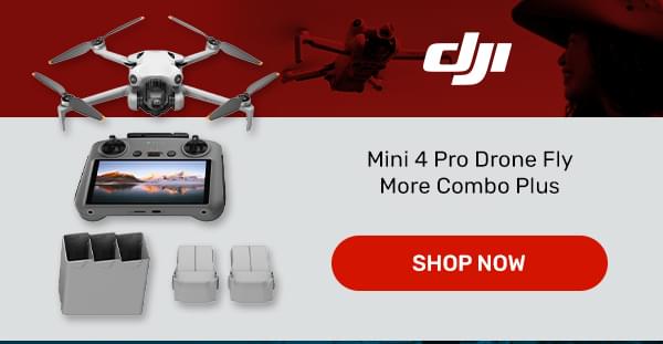 DJI Mini 4 Pro Drone Fly More Combo Plus