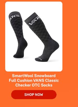 SmartWool Snowboard Full Cushion VANS Classic Checker OTC Socks