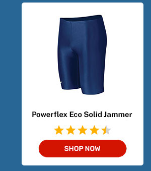 Speedo Powerflex Eco Solid Jammer 30 Navy