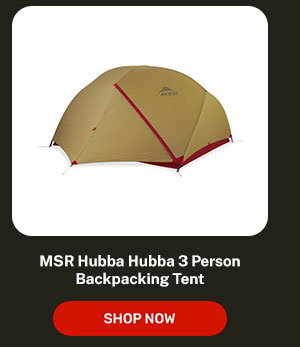 MSR Hubba Hubba 3 Person Backpacking Tent