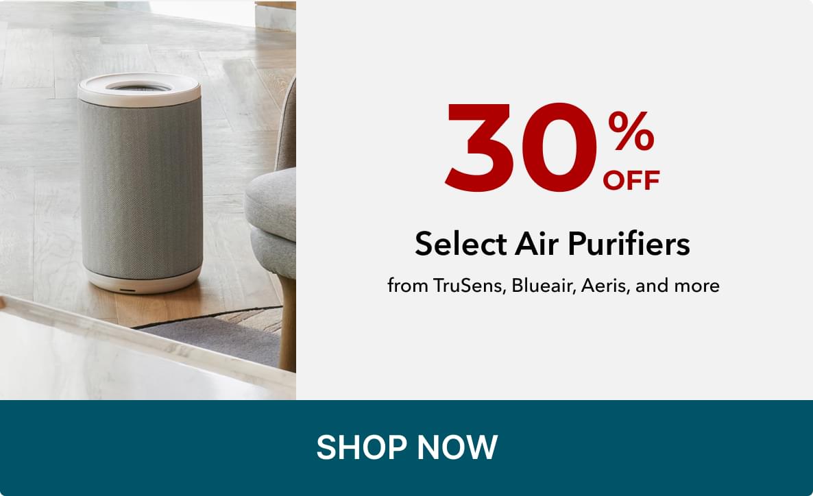 30% Off Select Air Purifiers from TruSens, Bluair, Aeris and more