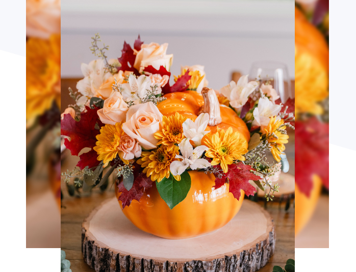 Teleflora's Hello Pumpkin Bouquet