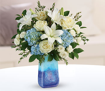 Teleflora's Ocean Sparkle Bouquet