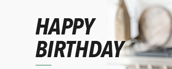 HAPPY BIRTHDAY