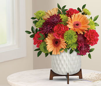Teleflora's Mid Mod Brights Bouquet