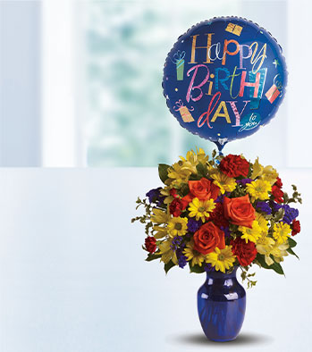 Fly Away Birthday Bouquet