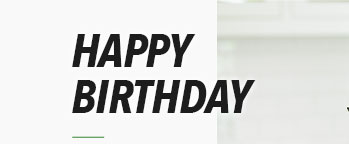 HAPPY BITHDAY