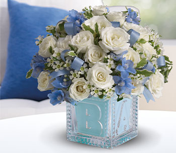 Baby's First Block by Teleflora - Blue