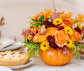 Teleflora's Warm Fall Wishes Bouquet