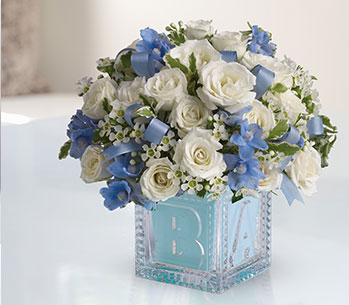 Baby's First Block by Teleflora - Blue