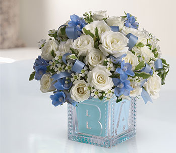 Baby's First Block by Teleflora - Blue