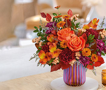 Teleflora's Amber Glow Bouquet