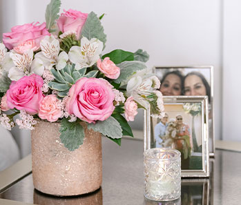 Teleflora's Shimmering Oasis Bouquet