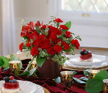 Teleflora's Radiant Crimson Bouquet