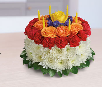 Your Wish Is Granted Birthday Cake Bouquet