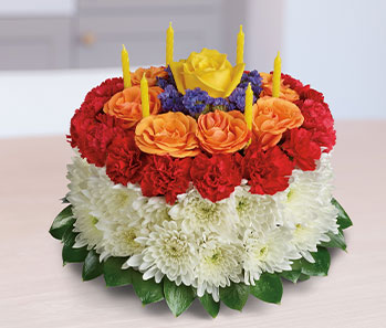 Your Wish Is Granted Birthday Cake Bouquet