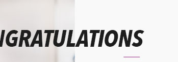 CONGRATULATIONS