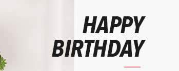 HAPPY BIRTHDAY