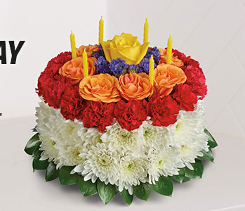 Your Wish Is Granted Birthday Cake Bouquet