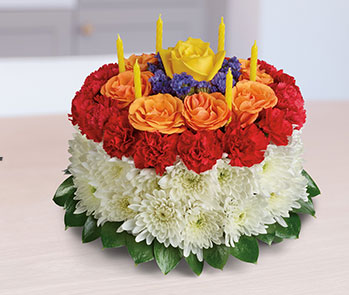 Your Wish Is Granted Birthday Cake Bouquet